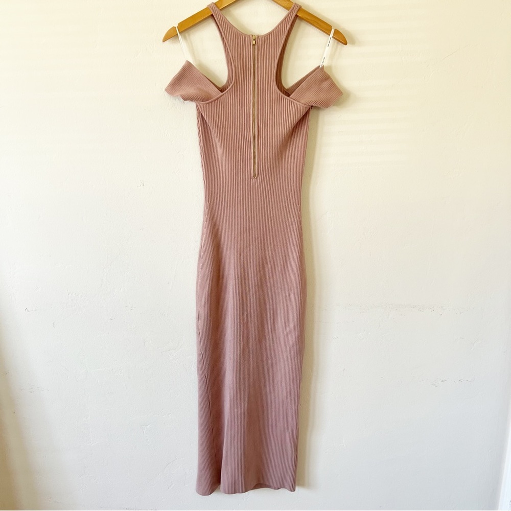 Self-Portrait Ribbed Dress - Picture 6 of 7
